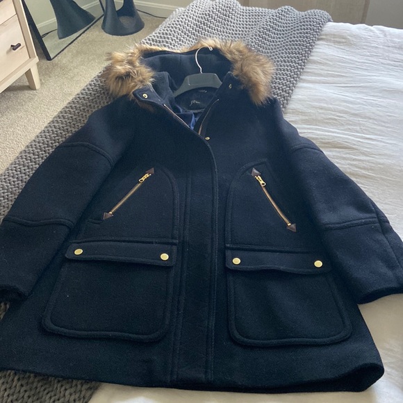 LIKE NEW J Crew Chateau Parka - Picture 1 of 5